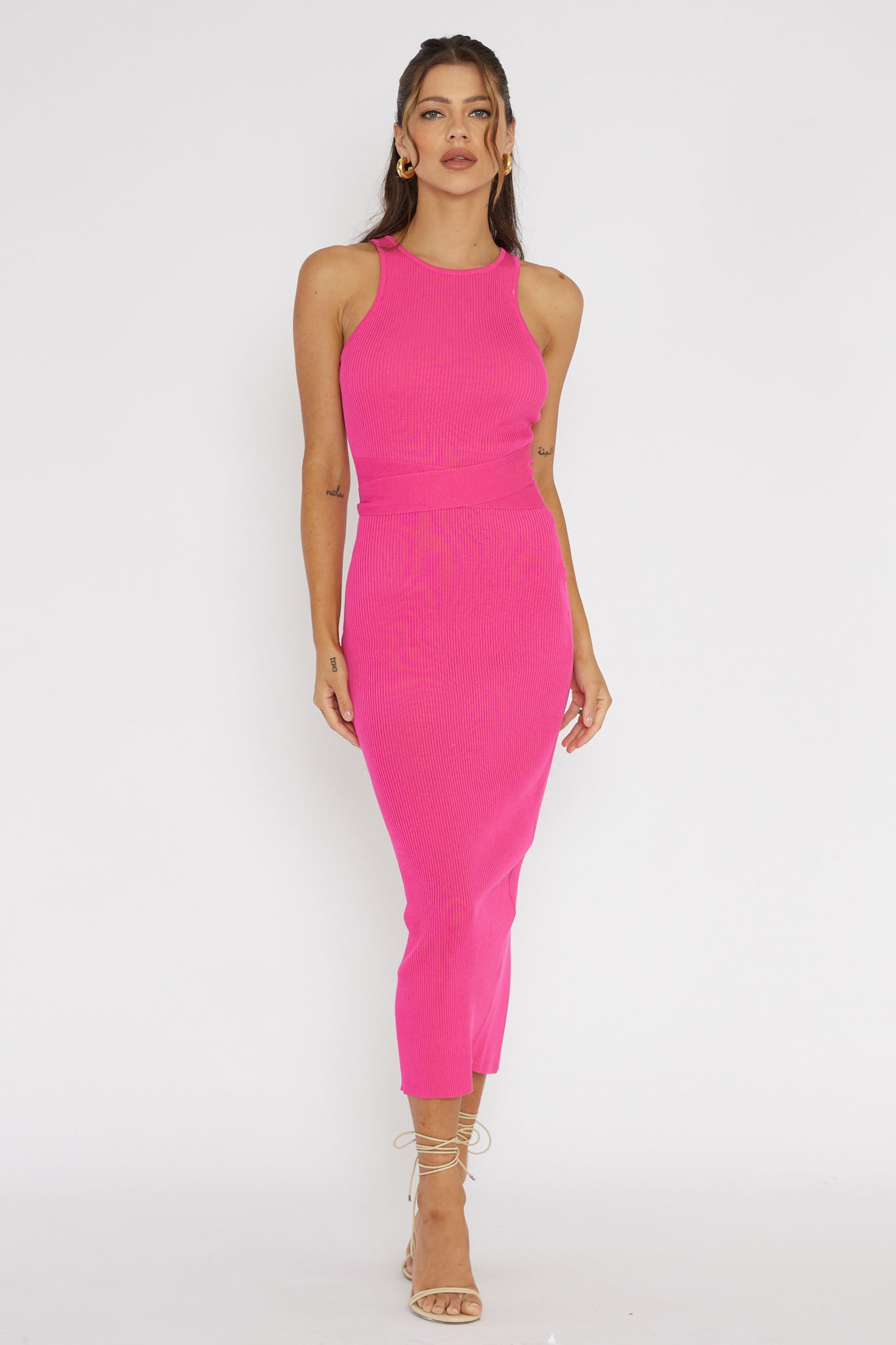 Ribbed dress bodycon online