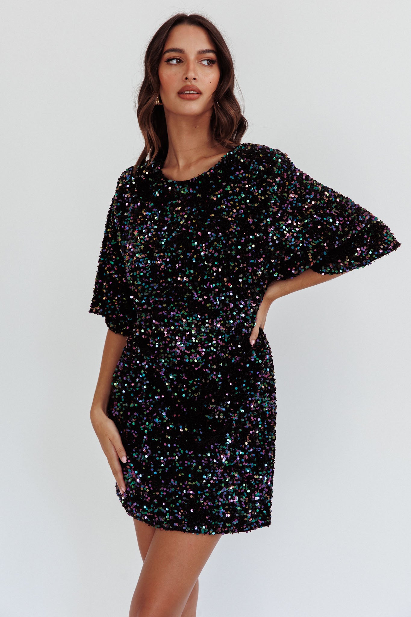 Sequin shift dress outlet australia