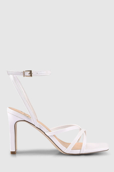 VERALi Kipp Strappy Heels Chalk by Selfie Leslie Australia