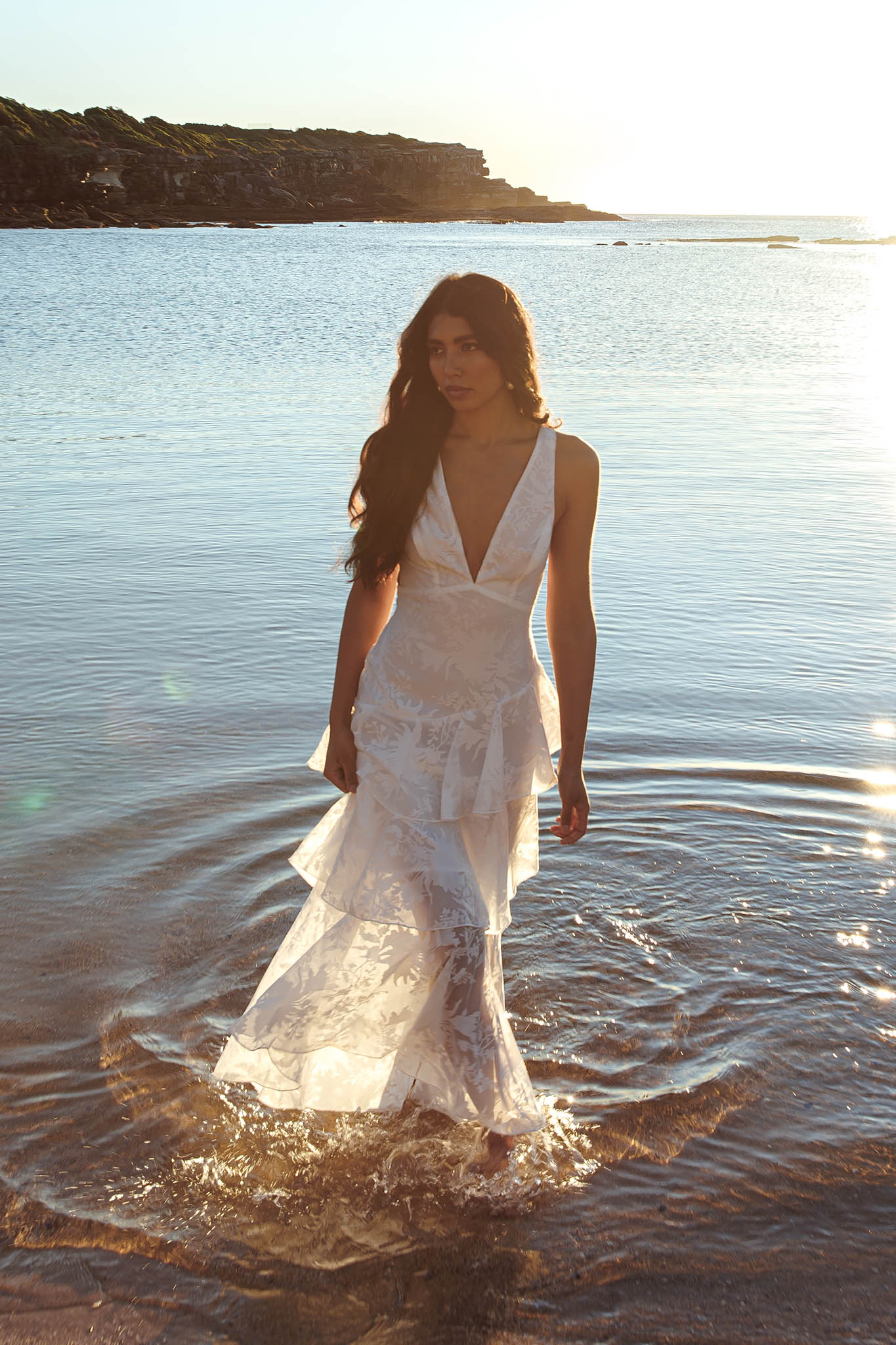 Chiffon maxi beach dress deals