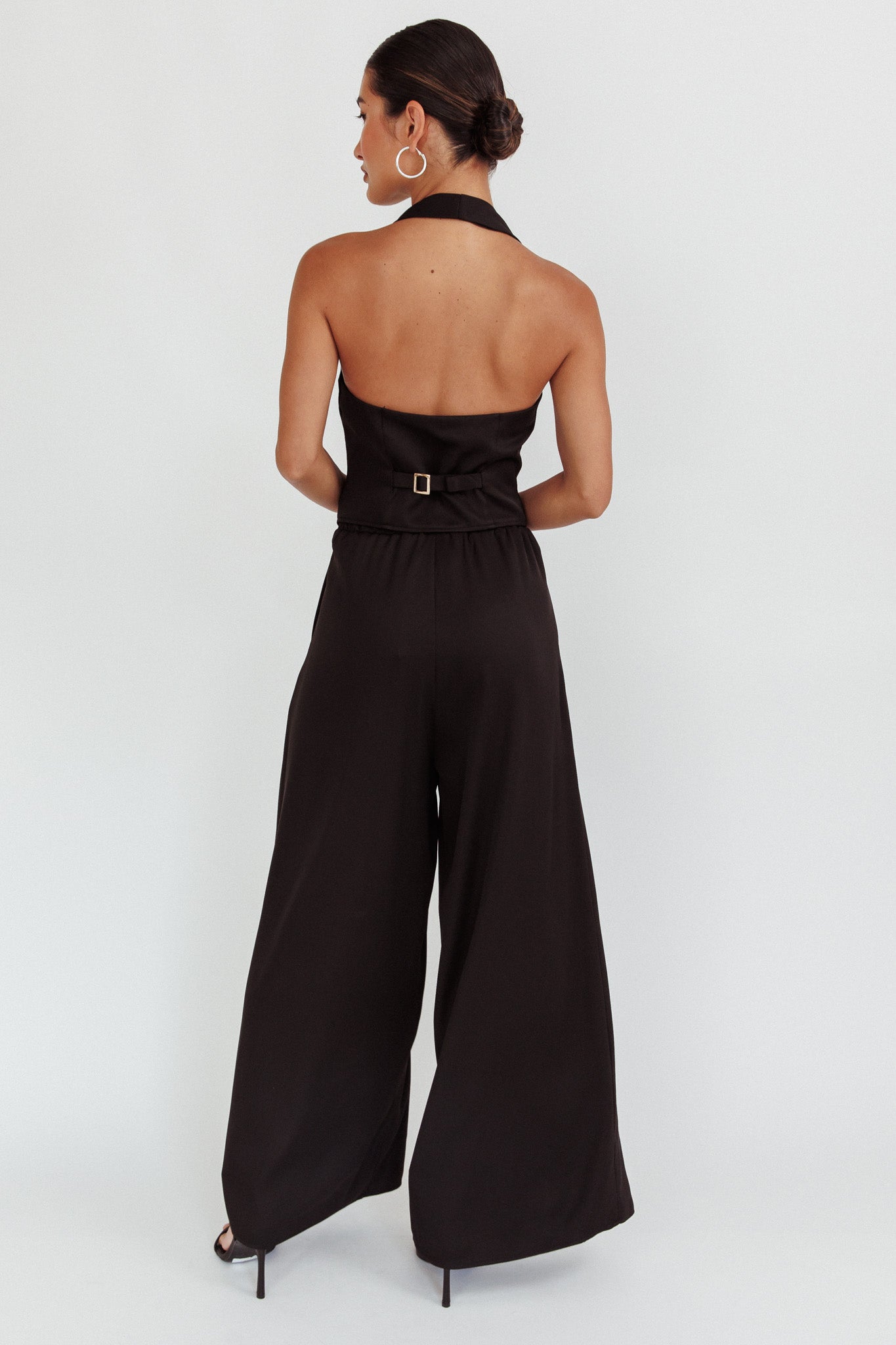 Black wide leg pants australia best sale