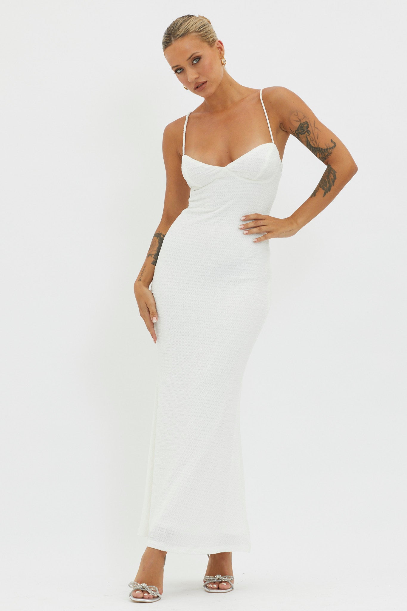 White bodycon deals dress australia