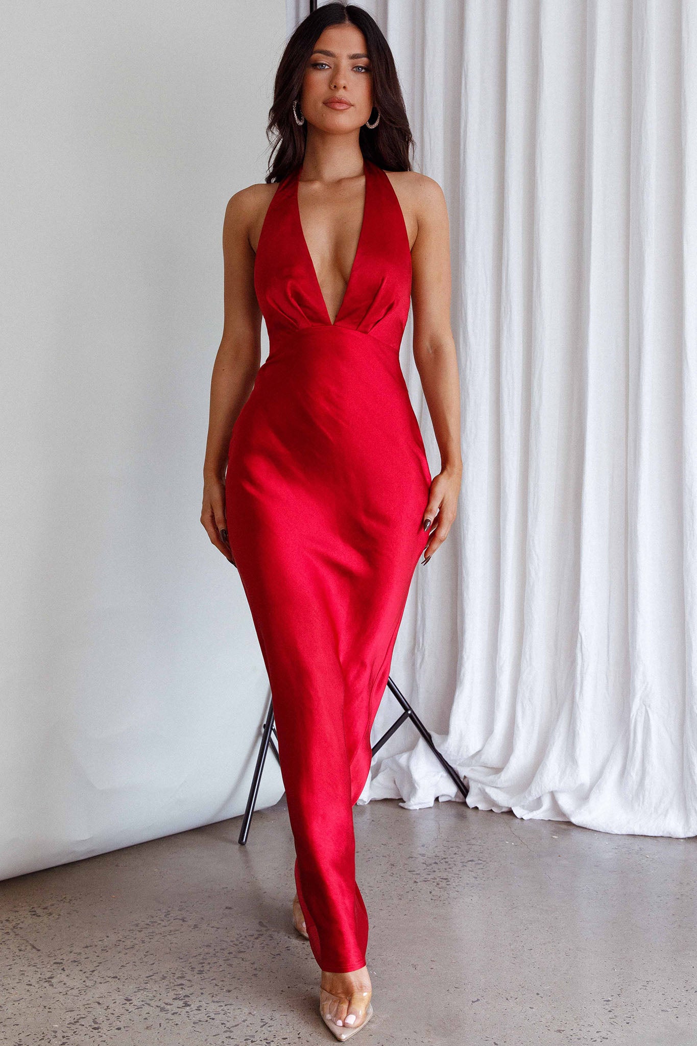 Plus shops size halter dress with built in bra